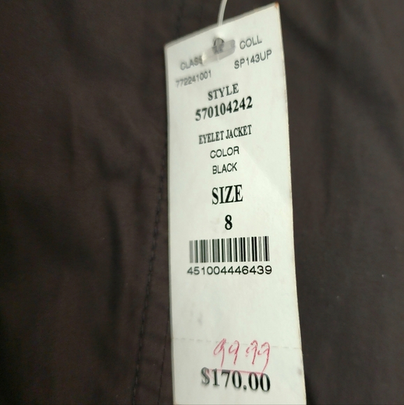 NWT Beautiful White House Black Market Jacket - Picture 6 of 7